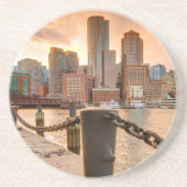 ボストンの財政地区のスカイライン コースター (正面)