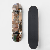 ボストンの財政地区のスカイライン スケートボード (正面)