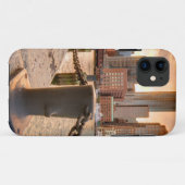 ボストンの財政地区のスカイライン Case-Mate iPhoneケース (裏面(横))