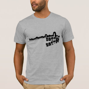 ボストンの都市の Tシャツ