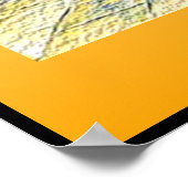 ボストンの雨の日 ポスター (角)