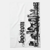 ボストンはあなたの都市のために置きました キッチンタオル (縦)