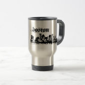 ボストンはあなたの都市のために置きました トラベルマグ (正面右)