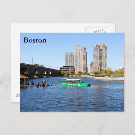 ボストンはがき ポストカード (正面/裏面)