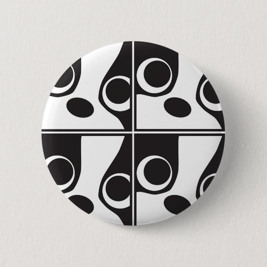 ボストンはボタンに直面します 缶バッジ (正面)