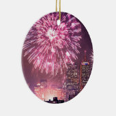 ボストンは豪華な花火をぽんと鳴らします! セラミックオーナメント (右)