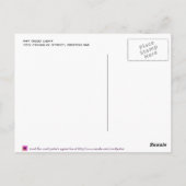 ボストンへようこそ ポストカード (裏面)