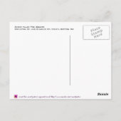 ボストンへようこそ ポストカード (裏面)