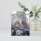 ボストンへようこそ ポストカード (スタンド正面)