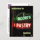 ボストンへようこそ – neon ポストカード (正面/裏面)