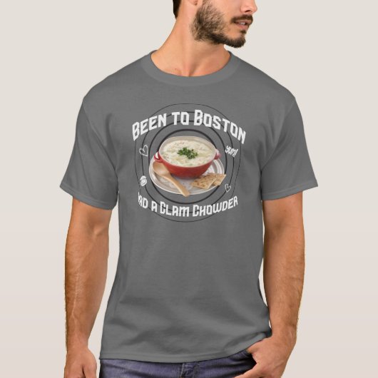 ボストンへ Tシャツ (正面)