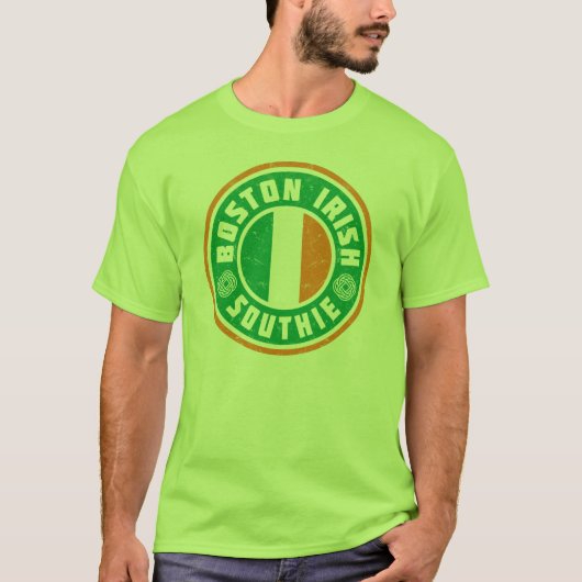 ボストンアイリッシュサウジー Tシャツ (正面)