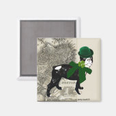 ボストンアイリッシュマグネット マグネット (正面/裏面)