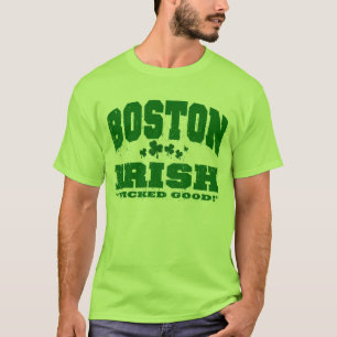 ボストンアイルランド語 Tシャツ