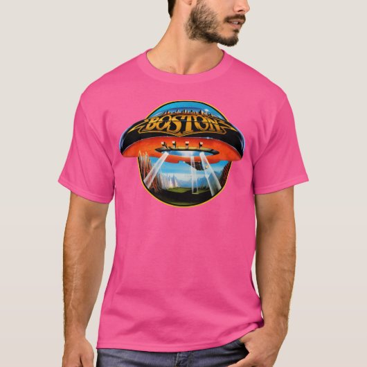ボストンエイレン宇宙船 Tシャツ (正面)