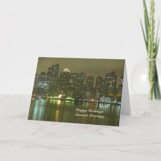 ボストンカードからのハッピーホリデーズ シーズンカード