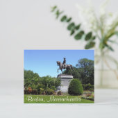 ボストンガーデン,ボストンマサチューセッツ州ポストカード ポストカード (スタンド正面)