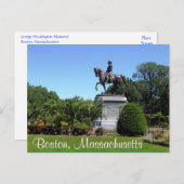 ボストンガーデン,ボストンマサチューセッツ州ポストカード ポストカード (正面/裏面)