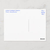 ボストンガーデン,ボストンマサチューセッツ州ポストカード ポストカード (裏面)