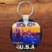 ボストンキーチェーンバイムジゾラA GBADAMOSI OKUBULE キーホルダー (正面)