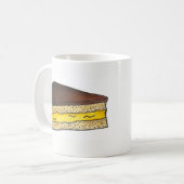 ボストンクリームクレームパイスライスグルメマサチューセッツ コーヒーマグカップ (正面左)