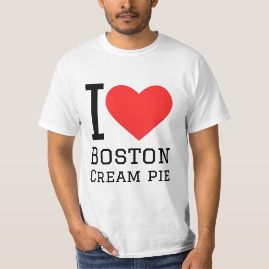 ボストンクリームパイ大好き Tシャツ (正面)