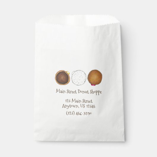 ボストンクリームフィルドリードーナツドーナツベーカリー フェイバーバッグ (正面)