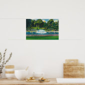 ボストンコモンカエル池の眺め ポスター (キッチン)