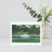 ボストンコモンカエル池の眺め ポストカード (スタンド正面)