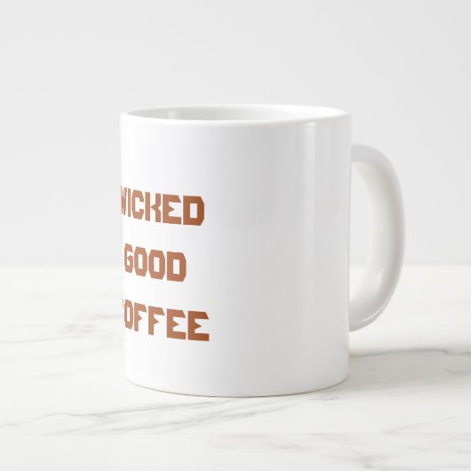 ボストンコーヒー・マグ ジャンボコーヒーマグカップ (正面右)