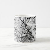 ボストンシティの地図 |コーヒーマグ コーヒーマグカップ (中央)