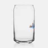 ボストンシティスカイラインウォーターカラー | ボストンモダンMA ガラス缶 (左)