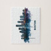 ボストンシティスカイライン、ボストンマスカイライン ジグソーパズル (縦)