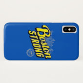 ボストンシティストロングがDecor iPhoneケースを覚えている Case-Mate iPhoneケース (裏面(横))