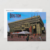 ボストンシティホールはがき ポストカード (正面/裏面)