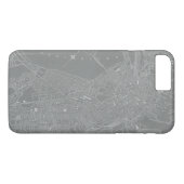 ボストンシティマップのスケッチ Case-Mate iPhoneケース (裏面(横))
