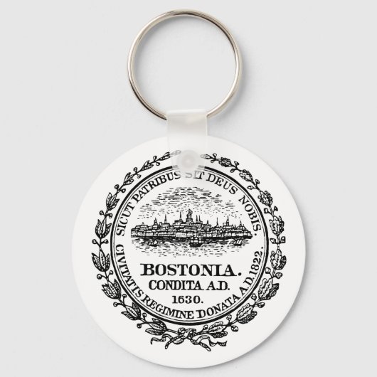 ボストンシール キーホルダー (正面)