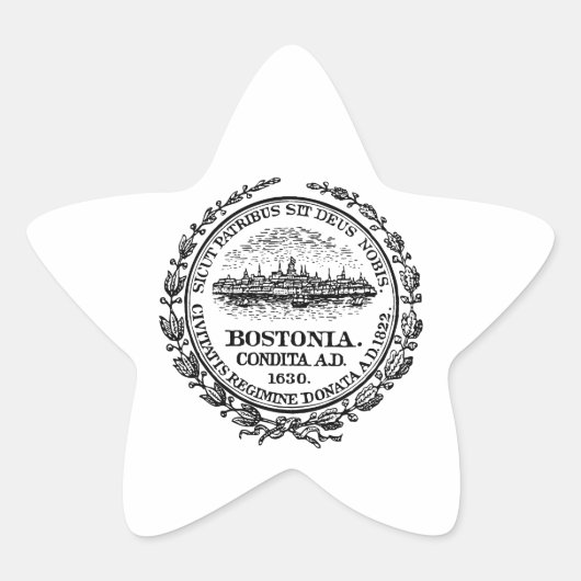 ボストンシール 星シール (正面)