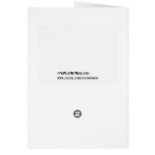 ボストンスカイラインクリスマスリースハッピーホリデイズ (裏面)