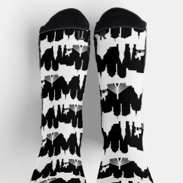 ボストンスカイラインストライプ ソックス