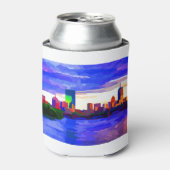 ボストンスカイラインチャールズリバーサンセット 缶クーラー (缶正面)
