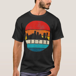 ボストンスカイラインマサチューセッツヴィンテージプライドギフト Tシャツ
