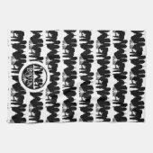 ボストンスカイライン キッチンタオル (横)