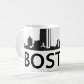 ボストンスカイライン コーヒーマグカップ (正面左)