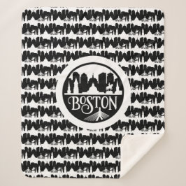 ボストンスカイライン シェルパブランケット