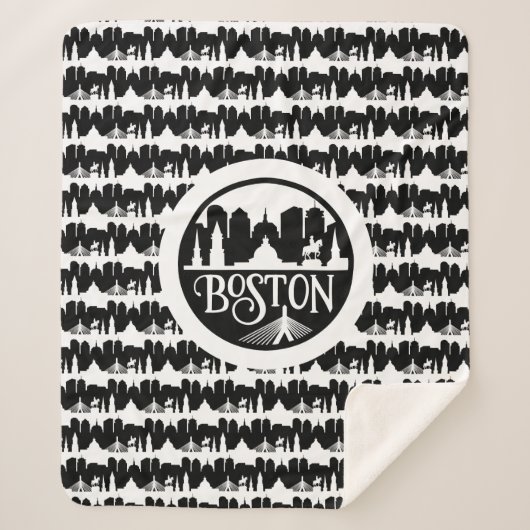 ボストンスカイライン シェルパブランケット (正面)