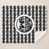 ボストンスカイライン シェルパブランケット (正面(横))