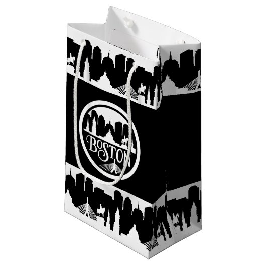 ボストンスカイライン スモールペーパーバッグ (正面アングル)