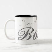 ボストンスカイライン ツートーンマグカップ (左)