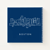 ボストンスカイライン ノートブック (裏面)